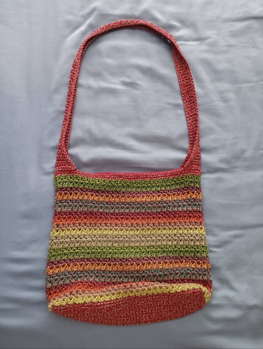 Colorful Woven Hobo Purse